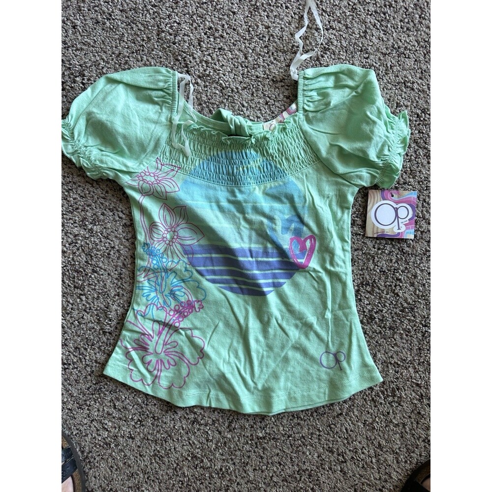 Girls Ocean Pacific top XS 4/5  NWT O.P.